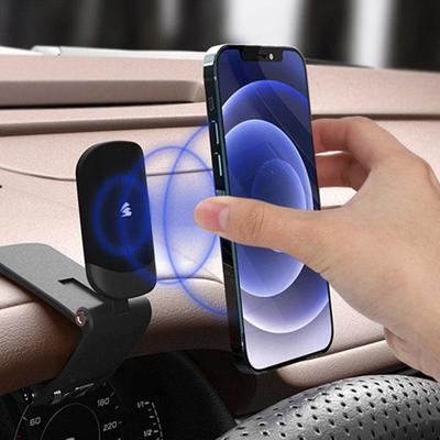 Uchwyt samochodowy na telefon magnetyczny uchwyt na deskę rozdzielczą GPS uchwyt do nawigacji uchwyt do otworu wentylacyjnego HUD uniwersalny magnes stojak na panel tylny samochodu