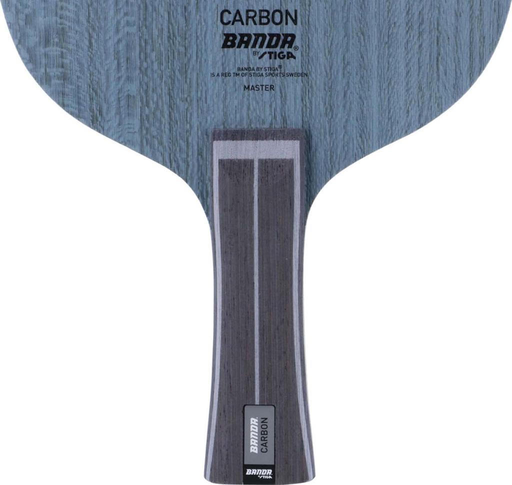 STIGA Table Tennis Racket BANDA CARBON Speedplay Shakehand Racket Flare (FLA) GA302735
