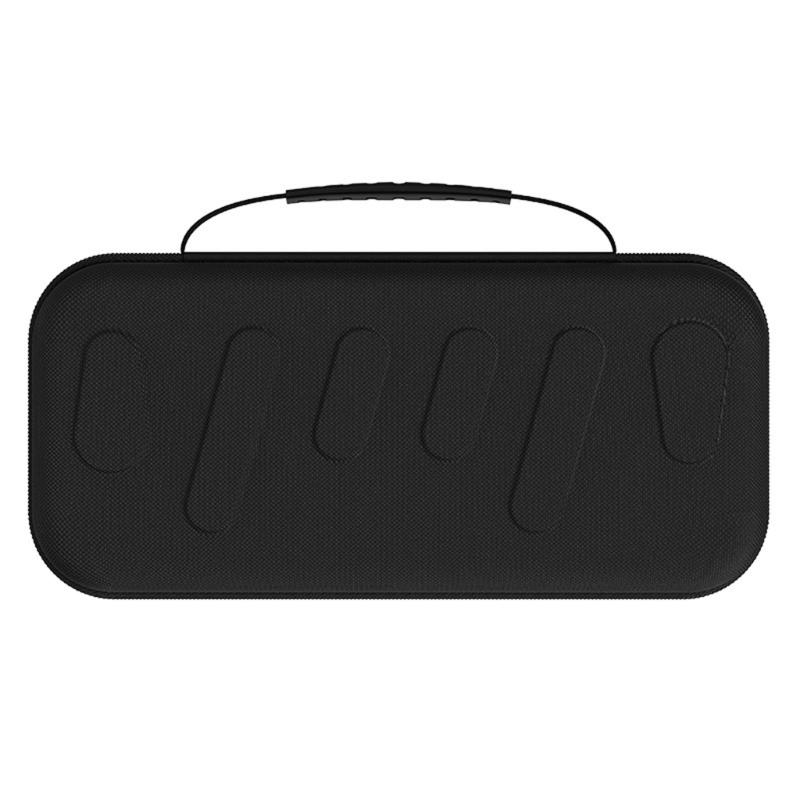 

Game Console Carry Case Organiser Box Shockproof Travel Storage Bag with Mesh Pocket for ROG Dedicated Model чорний