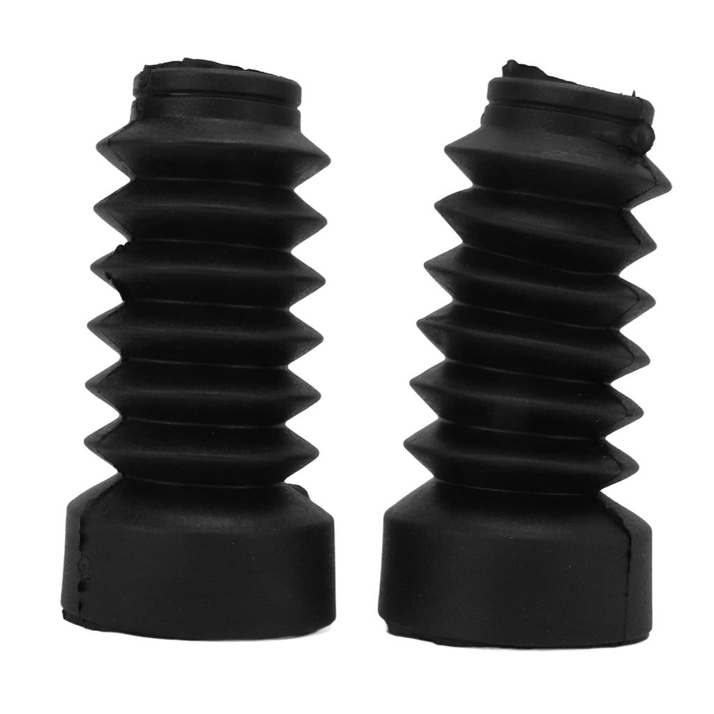 Front Shock Absorber Dust Cover Rubber Replacement DIO 18/27/28/34/35 Motorcycle Guard for Additional Protection (Black)