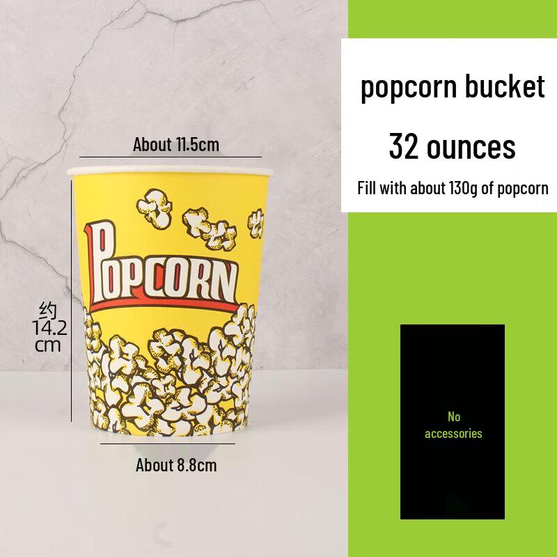 Disposable Popcorn Buckets