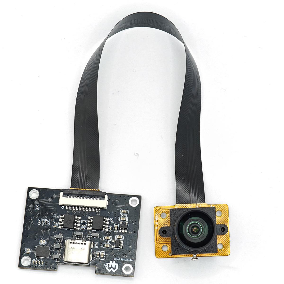 2MP Global Shutter 1080P USB 3.0 Camera Module, 120fps, AR0234 чёрный