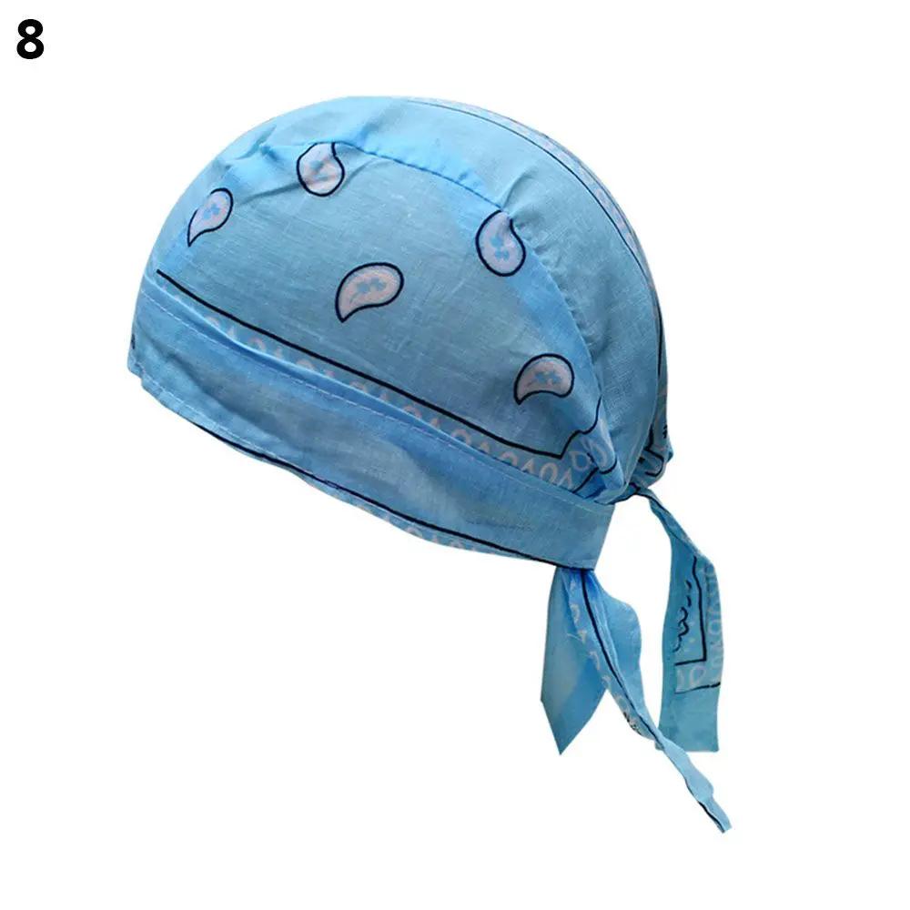 Cooling Sport Supplies Quick Dry Cap Pirate Cap Riding Hat Cycling Caps Cycling Bandana Helmet Liner Bicycle Headscarf