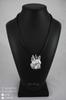Boston Terrier, American Gentleman - Necklace with Dog, Silver-plated Pendant for Dog Fan, Unique Jewelry by Art-Dog Brand