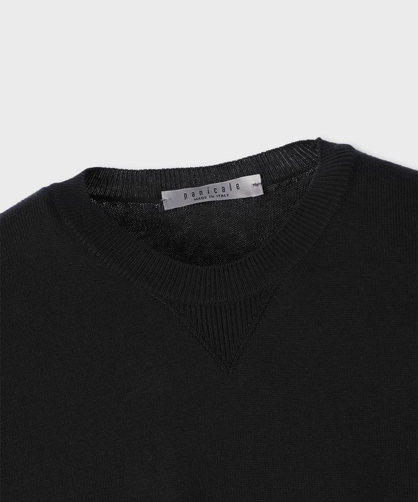 PANICALE Washed Soft Cotton Knit 4 Colors