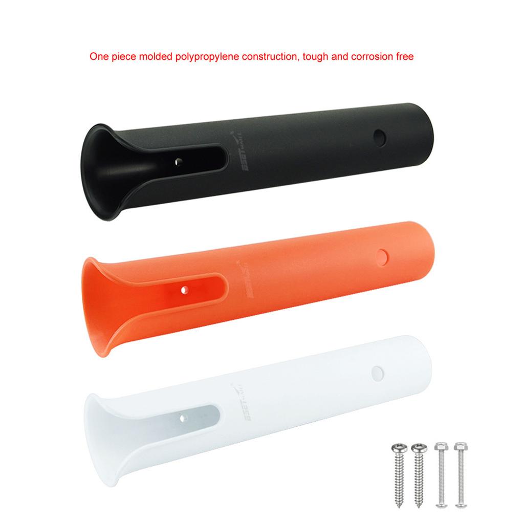 Fishing Rod Holder Fishing Pole Holder for Boat Rod Tube Plastic Rod Holders for Crate Portable Rod Holder for Storage