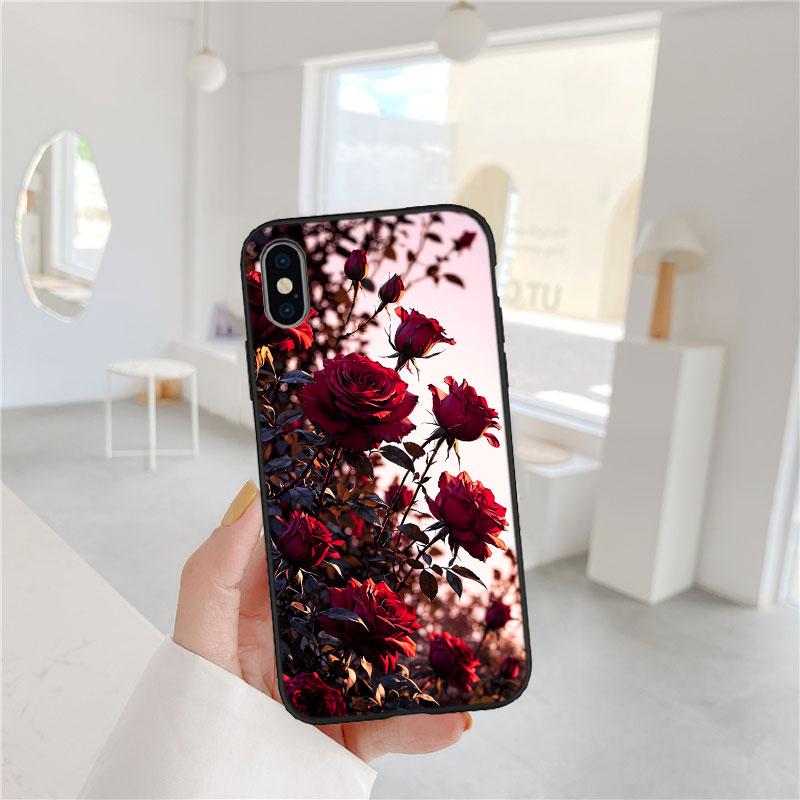 Beautiful Roses Flower Phone Case for Motorola Moto Edge Plus G54 E14 G04S G45 G54 G64S30 S50 X30 X40 X50 Ultra Pro Power