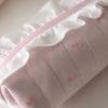 Ballet Pen Bag Bow Embroidery Stationery Bag Kawaii Pencil Case  Students
