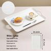 Jingyu Mei Rectangular Anti-slip Plastic Serving Tray