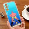 S-Sponge F-Funny B-Bob Animation   phone Case For Samsung S30,23,21,22,20, FE lite,S10,9,8,7 PIus Note20ultra Soft Transparent