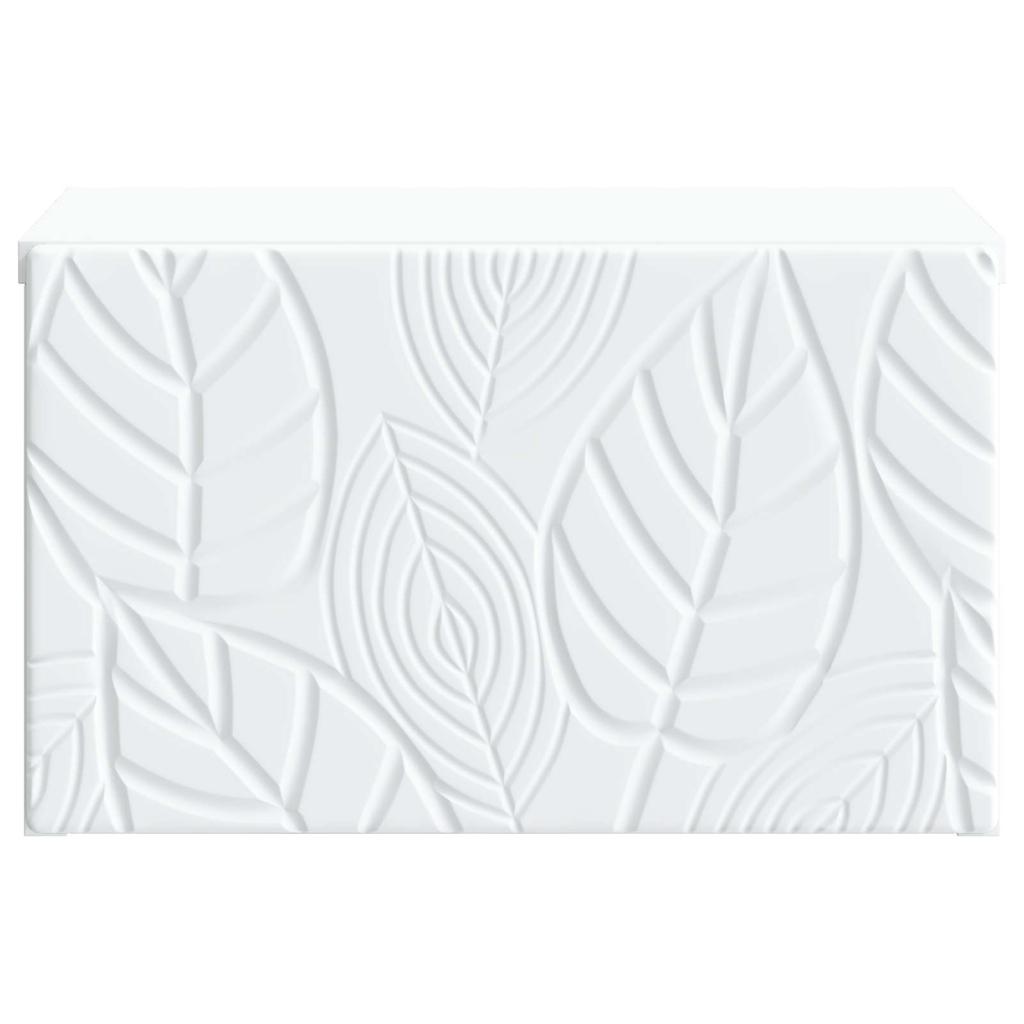 Wall Mounted Side Table White 34.5 x 33 x 20 cm