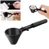New Flling Coffee Scoop Funnel Reusable Sliding Design Funnel Spoon Long Handle Powder Funnel Scoop Kitchen Gadgets