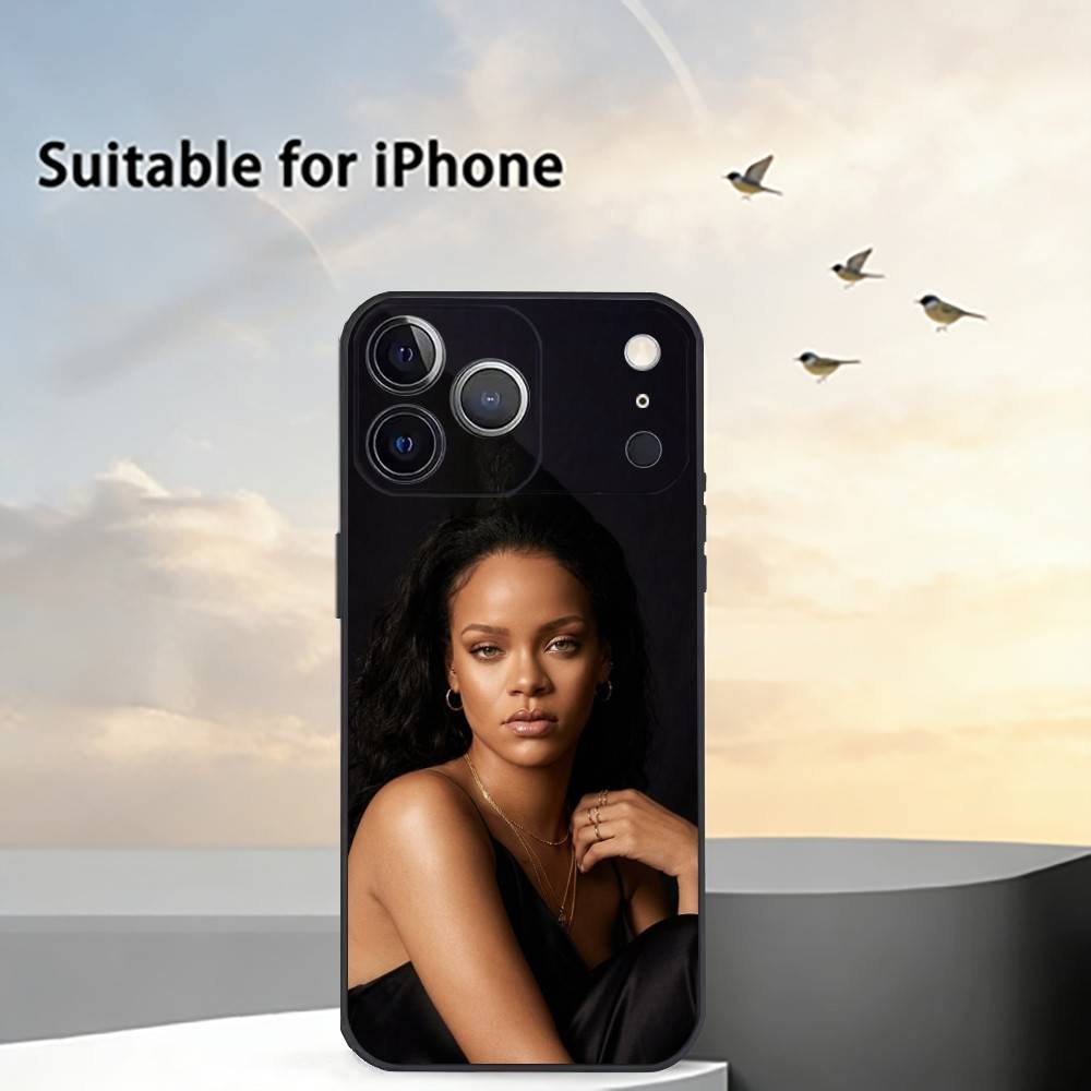 

Hot S-singer R-Rihannas Phone Case Silicone Soft For IPhone 17 16 15 14 13 12 11 X XR Plus Pro Max Plus iPhone14Plus