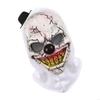 Frightening Latex Clown Mask With Ergonomic Designs Accessory For Horror Parties
