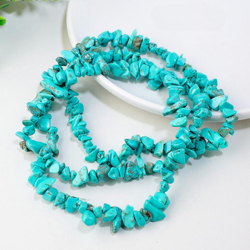 Naturweißes Pulver, gelber Amethyst-Bruchstein, Halbfertigprodukt, DIY, Farbige Kristallsteine, lose Perlen, Schmuckzubehör