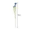 3 Forks/Bouquet Artificial Flower Silk Cornflower Fake Flowers Artificial Plant Decorative Flowers Home Decor Wedding Decor