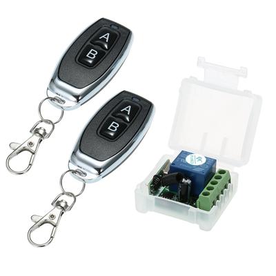 Universal Wireless Remote Control Switch DC 12V 1CH Relay Receiver Module and RF Transmitter Electronic Lock Control