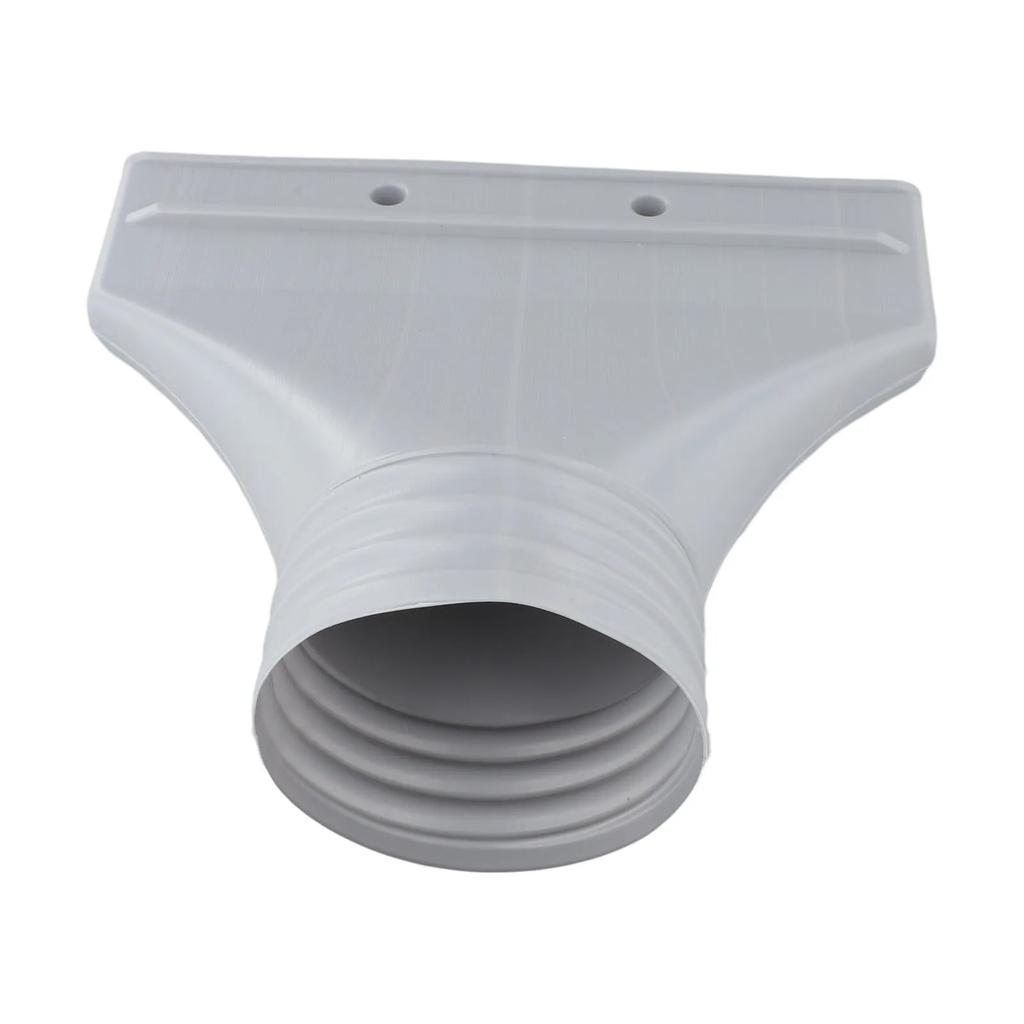 22x25x2cm Flat Hose Adapter Hose Connector High-Quality Plastic Long-Lasting Performance Minimal Height Effortless Setup