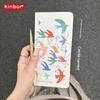 Kinbor Artist Illustrated Weekly Planner Mini Self-Date Organizer Notebook Daily Plan Journal for Work/Travel/Study Kawaii Gifts