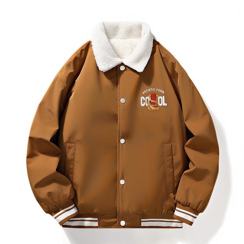 

Осенне-зимний тренд новая мужская мода трендовое повседневное пальто оверсайз с вельветовым лацканом для пары женщины 3XL