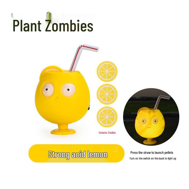 Plants Vs. Zombies Toy Set: Bewitching Mushroom, Fish Hook, Grassland Mine, Flaming Tree, Poison Pea