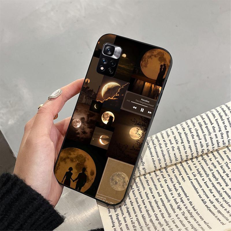 Phone Case For Xiaomi Poco C71 15T 14T Pro Redmi Note 15 14 14 13 Pro Redmi A5 15C 13C Moon