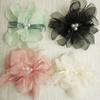 Korean-Style Beaded Jewelry & Hair Accessories with Floral Embellishments - DIY Handmade Clips