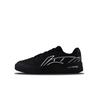 Li Ning Sycee Slip Resistant, Abrasion Resistant, Breathable Low Top Skateboard Shoes Men's Black Silver AGCU515-5(Team840-)