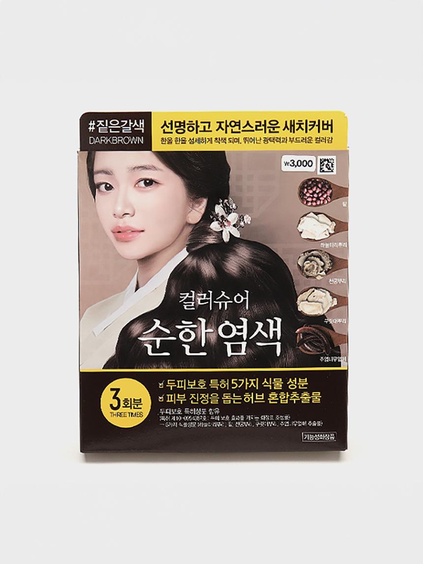 ColorSure Pouch Hair Dye - Dark Brown 1ea