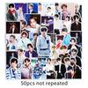 Huang Minghao Stickers: 50 Justin Jia Star Designs for Notebooks & Luggage