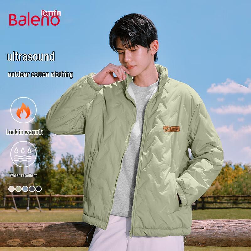 

Baleno Men s Fleece-Lined Stand-Up Collar Winter Padded Jacket XL