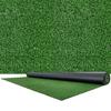 Artificial Grass, 548.64 X 304.8 Cm Fake Grass Turf Rug, 1.5 Cm Pile Height Realistic Synthetic Lawn Carpet Roll Mat, Easy Clean Drainage Holes for