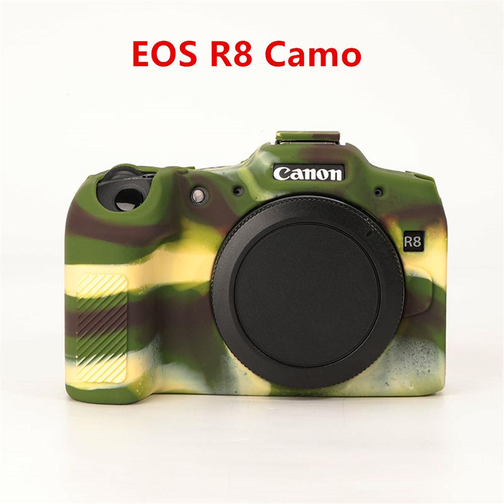 Soft Silicone Armor Camera Body Case For Canon EOS R10 R50 R100 R5 R6 R6II R7 R8 RP Protective Rubber Cover