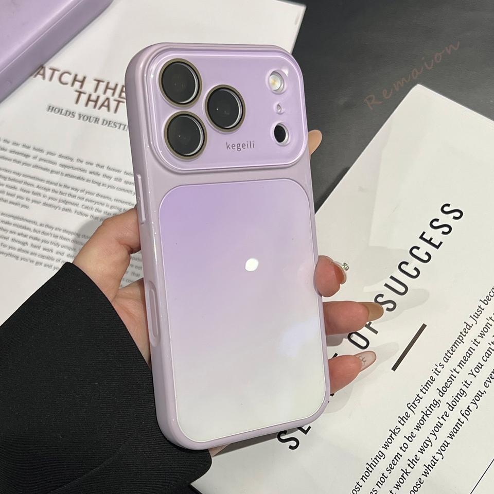 Colorful Official Phone Case For For Iphone 17 12 13 14 1 16 17 Pro Max 17Pro 16Pro  Big Windows Shockproof Protector Cover