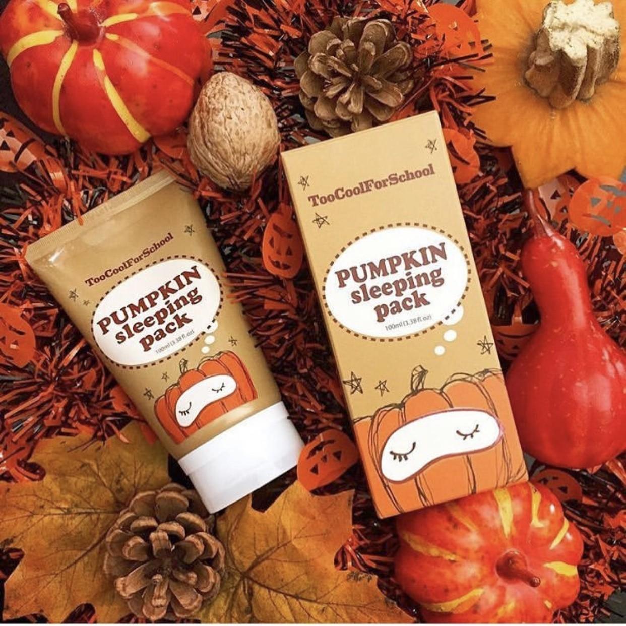 

Слишком круто для школы Ночная маска с тыквой 100 мл #1PCS