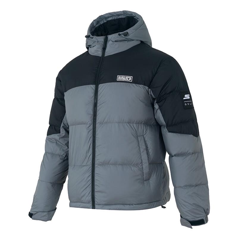 Skechers Unisex Winter Down Jacket P425U091-00Z8 Stone Gray