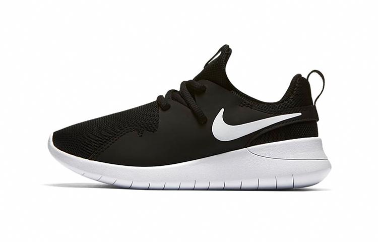 

Nike Tessen Mesh Low top Running Shoes Black White Children Aged 3 7 Years Old AH5237-003 28