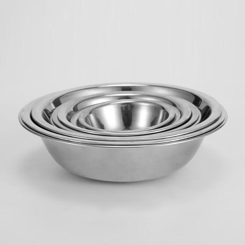 Tai Tang Commercial Stainless Steel Mixing and Prep Bowls