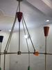 Mid Century Modern Sputnik Chandelier 9 Arm Multicolor Brass Ceiling Light Italian Style Dining Room Lamp