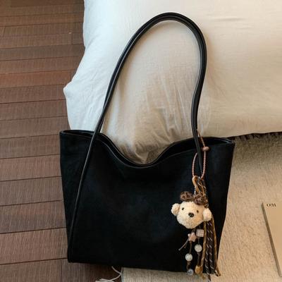 Herbst und Winter neue Tasche Damen Retro große Kapazität Lazy Wind Tragetasche Achseltasche modische Pendler-Schultertasche