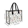 Christmas Winter Pattern Canvas Tote Bag for Daily Use