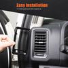 For Nissan Frontier -2024 ABS Car Central Control Air Outlet Frame Trim Sticker Protection Decorative Cover Car Accessories