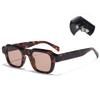 Unisex Square Sunglasses UV400 Protection Lightweight PC Frame Fashionable Daily Wear Round Oval Face