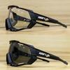Day and Night Dual-use Color-changing Cycling Glasses, Outdoor Tour De France Mountain Bike Sunglasses, Windproof Glasses for Running and Myopia
