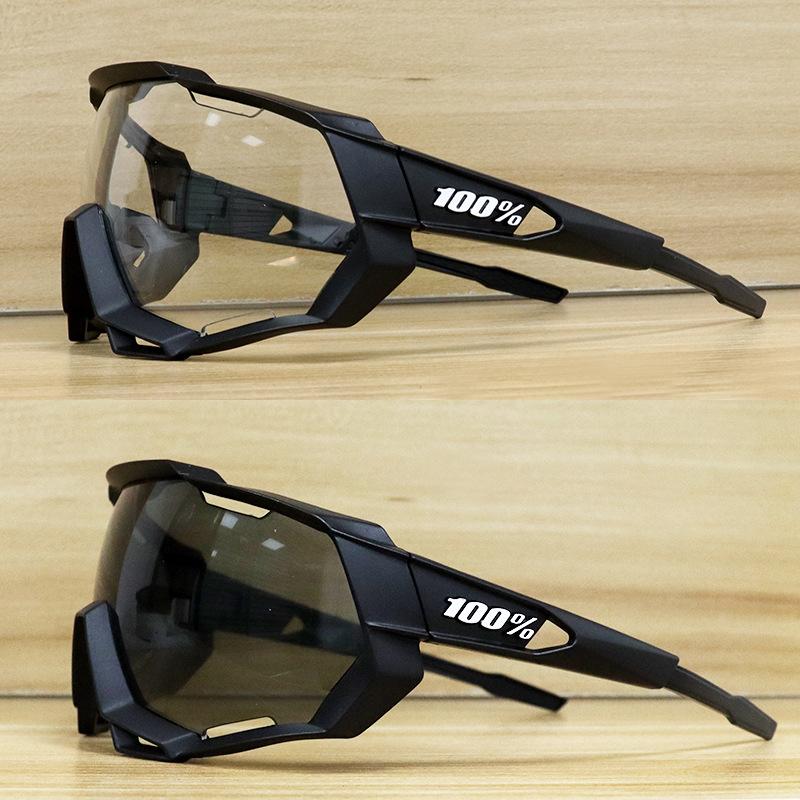 Day and Night Dual-use Color-changing Cycling Glasses, Outdoor Tour De France Mountain Bike Sunglasses, Windproof Glasses for Running and Myopia