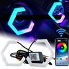 12V 24V 2 Peças LED Olhos de Anjo Anéis Halo Hexagonais Com Sinal de Seta Para R15 V2 V3 KTM Rc 390 MT 15 Modificação