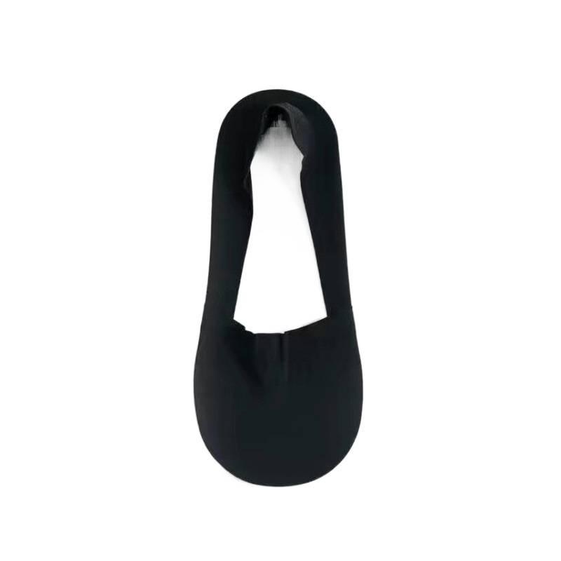 Women's No-Show Ice Silk Socks: Non-Slip, Sweat-Absorbing, Odor-Proof, Seamless for High Heels