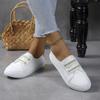 Women Casual Shoes with Thick Bottom  New Style for Spring and Autumn Women Sneakers Couple Sports Casual Skate White Shoes