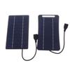 2W Solar Charger Portable W/Usb-C Fast Charging For Phone Power Banks Camping Hiking Emergency Power Supply
