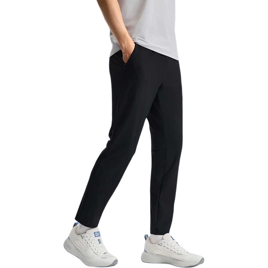 Fila Fitness Outdoor Comfortable Minimalist Versatile Logo Design Casual Pants Men Pants Deep-Black A11M521607F-BK